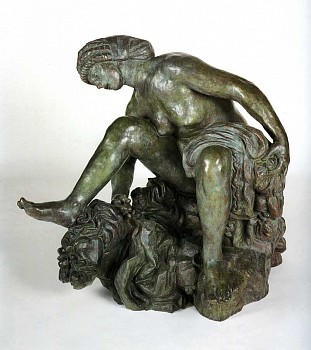Charles Emile Jacque - 19th Century Series: Antoine Bourdelle Large Crouching Bather (Grande baigneuse accroupie), 1906-1907