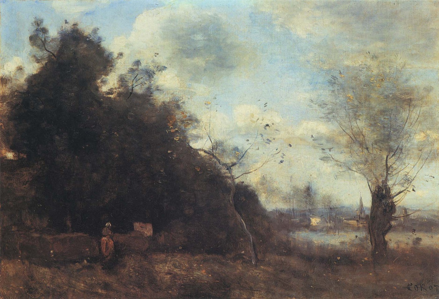 Jean Baptiste Camille Corot, Les Pres au Vieux Saule, 1870-73
Oil on canvas, 13 1/4 x 17 1/4 in. (33.7 x 43.8 cm)
COR-002-PA
Appraisal Value: $0.00
User2: $0.00
User3: $0.00